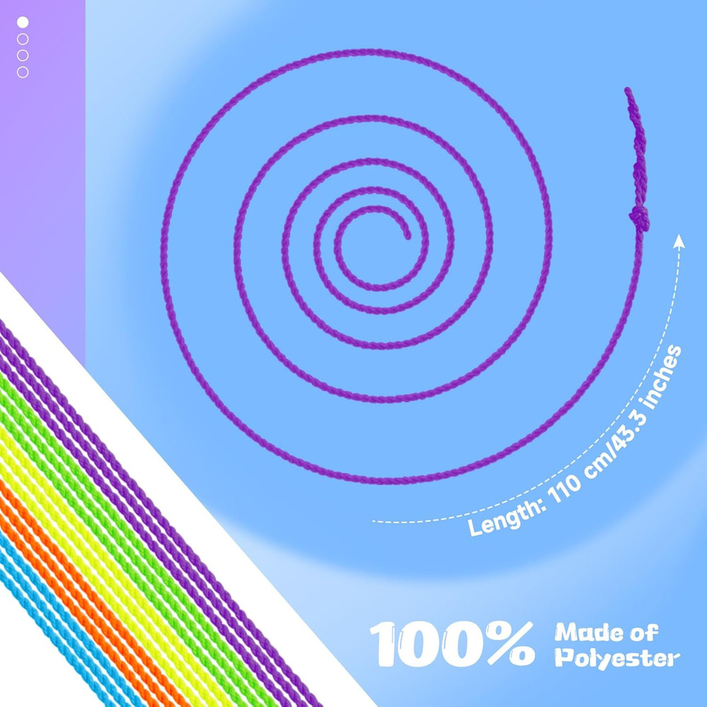 25 Pack Yoyo Strings - Professional Polyester Replacement Yoyo Strings for Respo