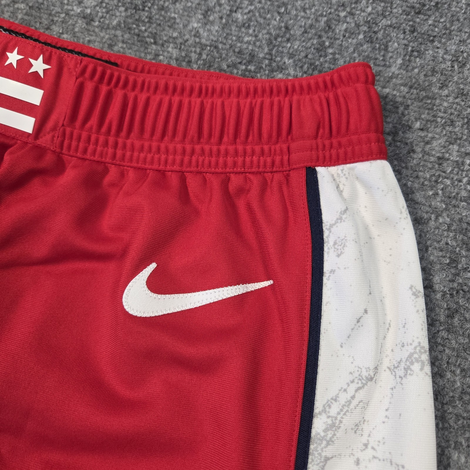 Washington Wizards Nike Shorts Mens 38 Length +2 Vaporknit Basketball NBA