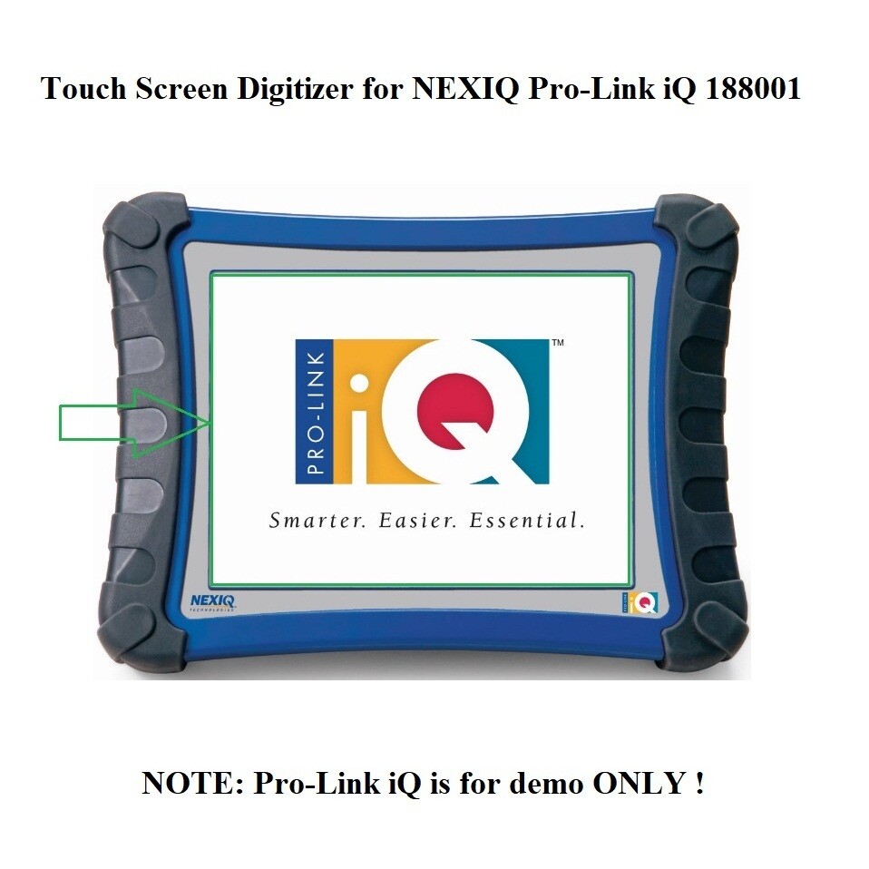 Touch Screen Panel Digitizer Replacement for NEXIQ Pro-Link iQ 188001