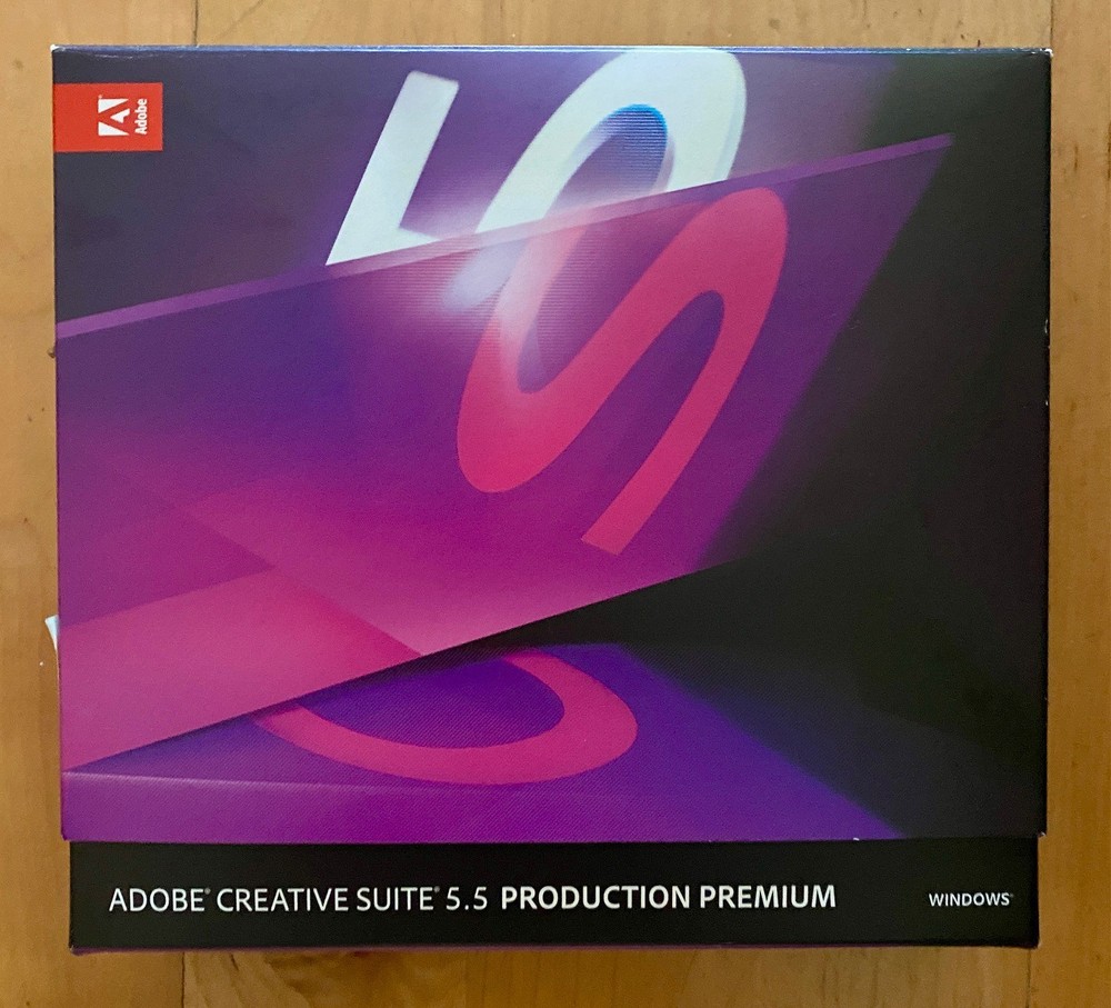 Adobe Creative Suite 5.5 Production Premium – Windows Full Version, DVDs+Serial