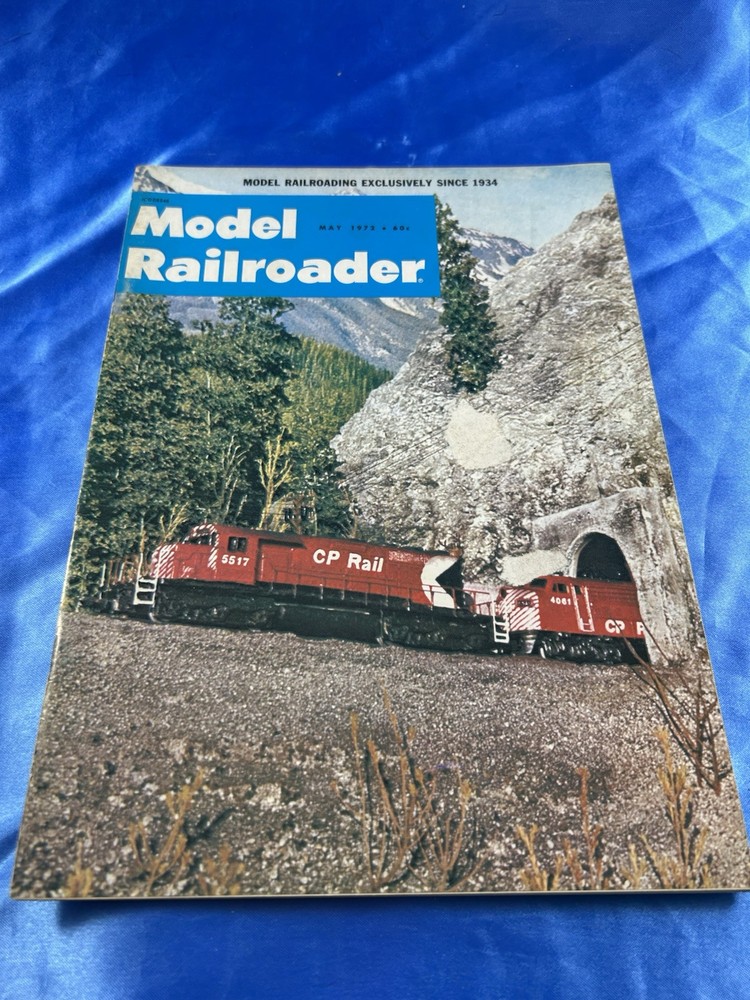 MODEL RAILROADER MAGAZINE MAY 1972
