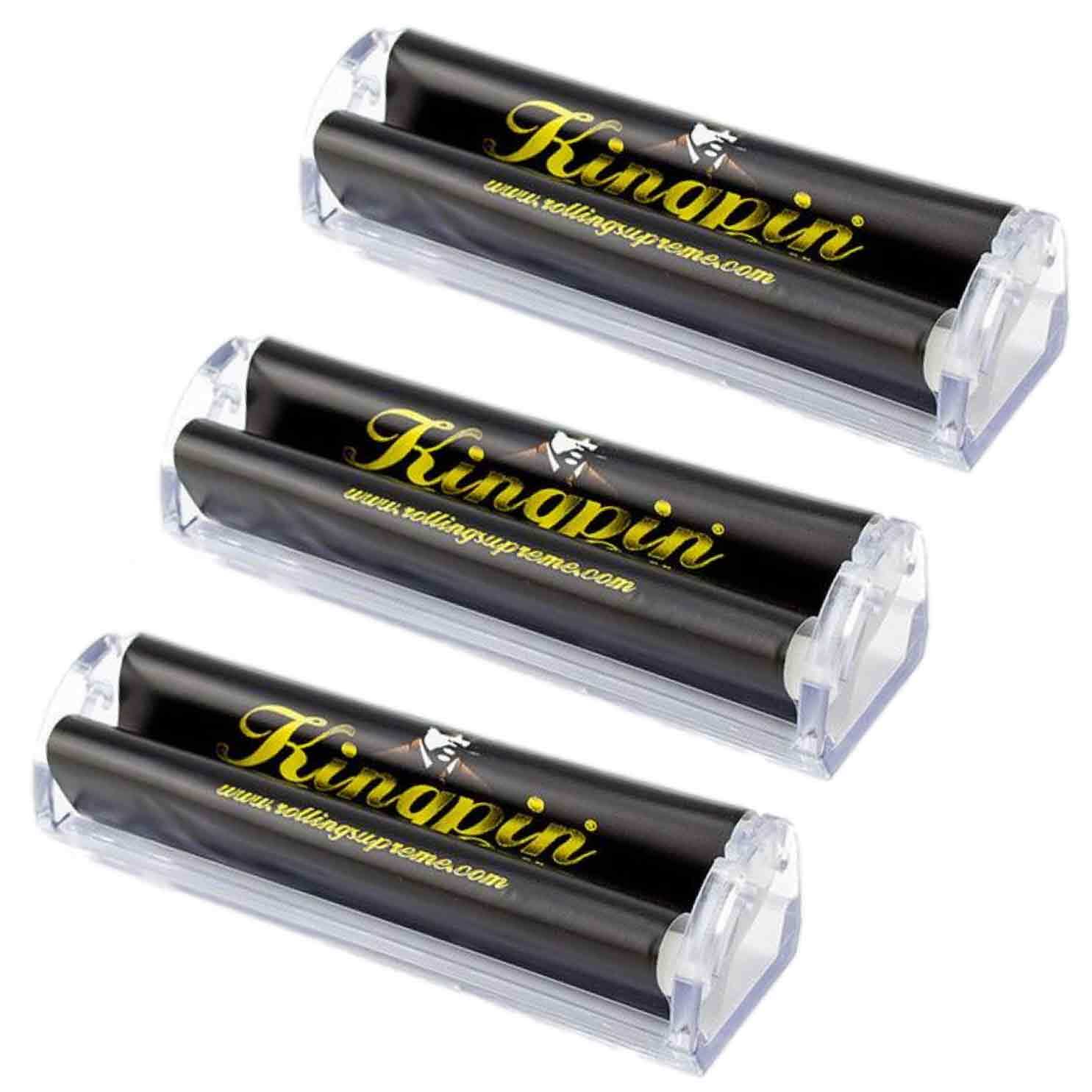 Kingpin Cigar Roller 120mm Rolling Machine (Pack of 3) Use With Wraps!