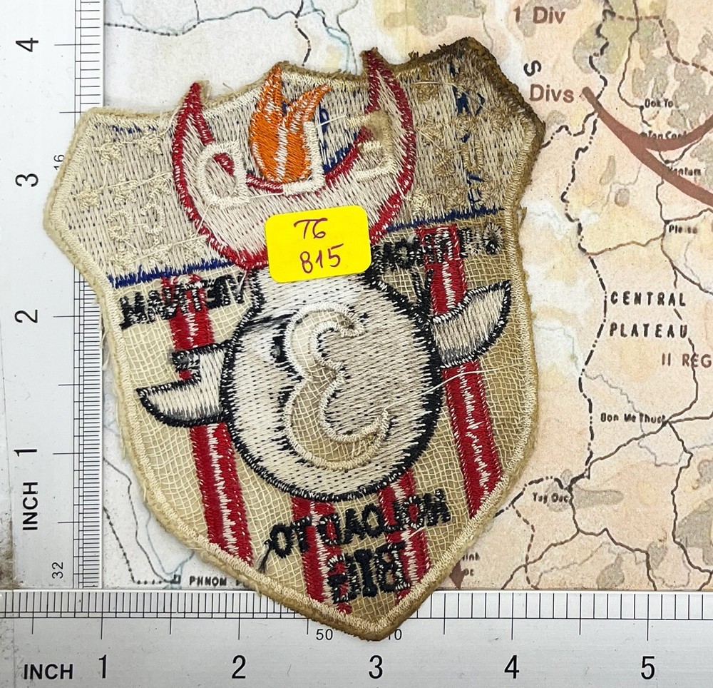 US Navy Patch Coast Guard Explosive Loading Detachment ELD-3 At QUY NHON t6-815