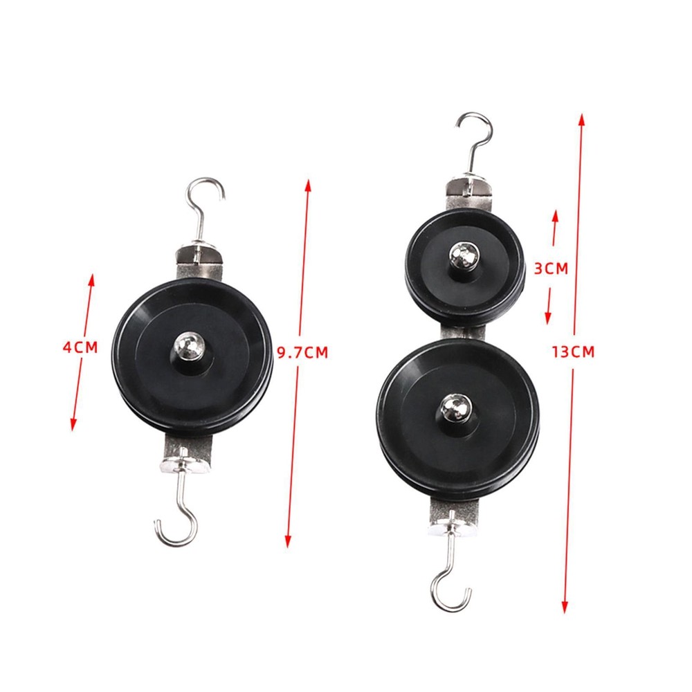 Pulley Block Set Physics Experiments Teaching Props for Children Home School