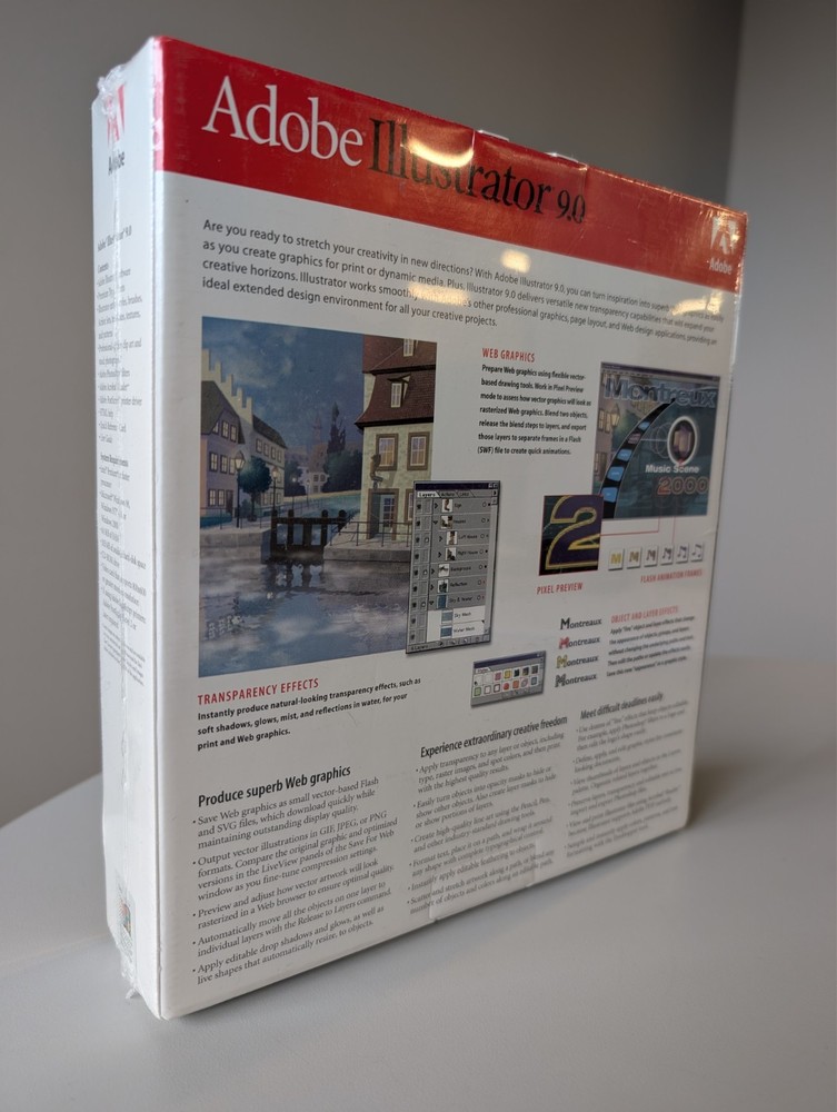 Adobe Illustrator 9.0 Upgrade BNIB Windows