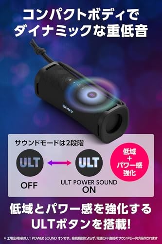 Sony Wireless Speaker SRS-ULT10 BC Black Bluetooth