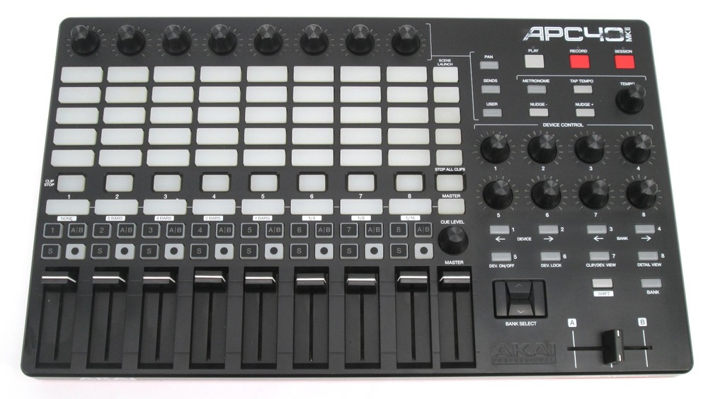 AKAI APC40 MKII Mk2 USB MIDI Controller Professional Live Performance Working