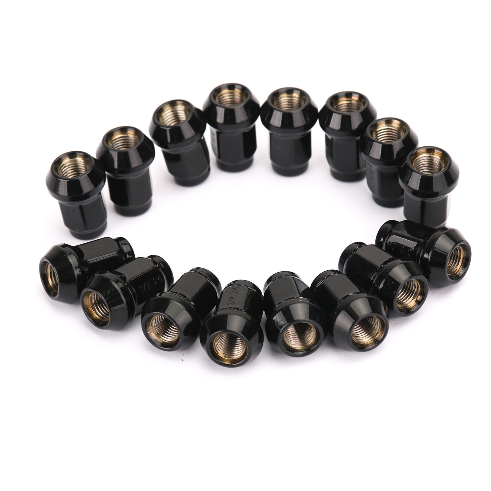 16pc 3/8""-24 Tapered Lug Nuts For Polaris Ranger RZR 570 800 XP900 Sportsman UN
