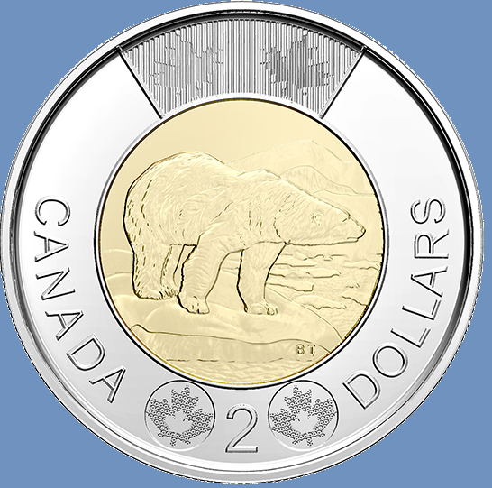 2022 Canada Two Dollar Coin. Mint Condition Toonie UNC $2