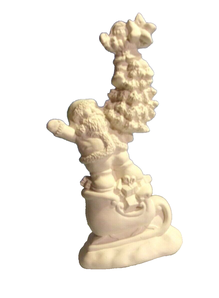 Bisque K*202 -42.1884 Ceramic Ready To Paint CHRISTMAS STACK