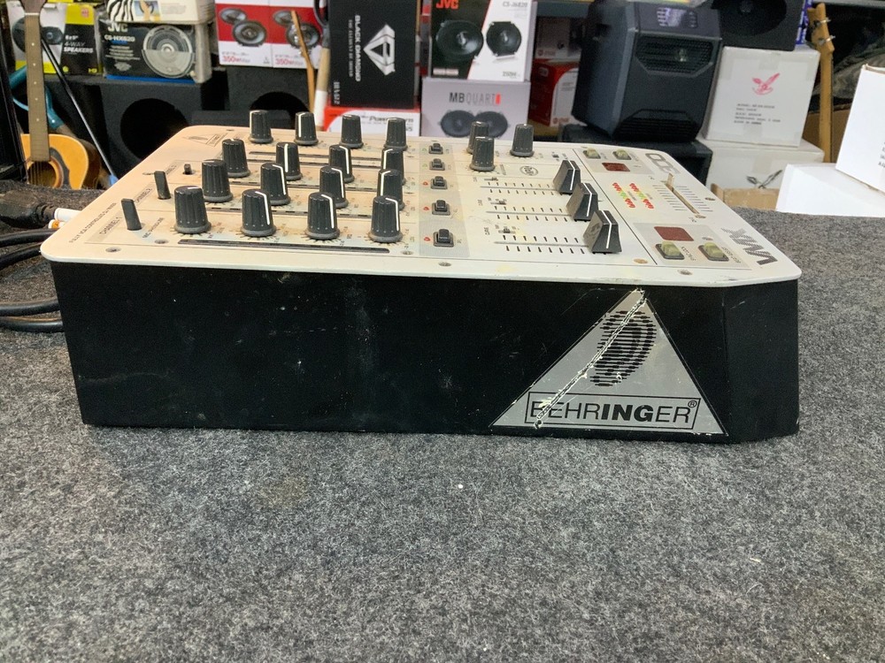 Behringer Model VMX-300 DJ 3 Channel Pro Mixer Missing Some Knobs