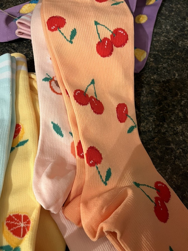 Compression Stockings Fruit Design Women’s