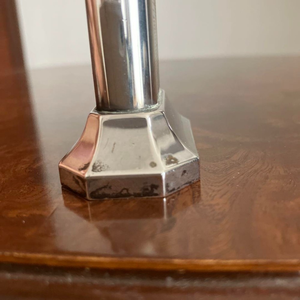 Dunhill table lighter silver with box