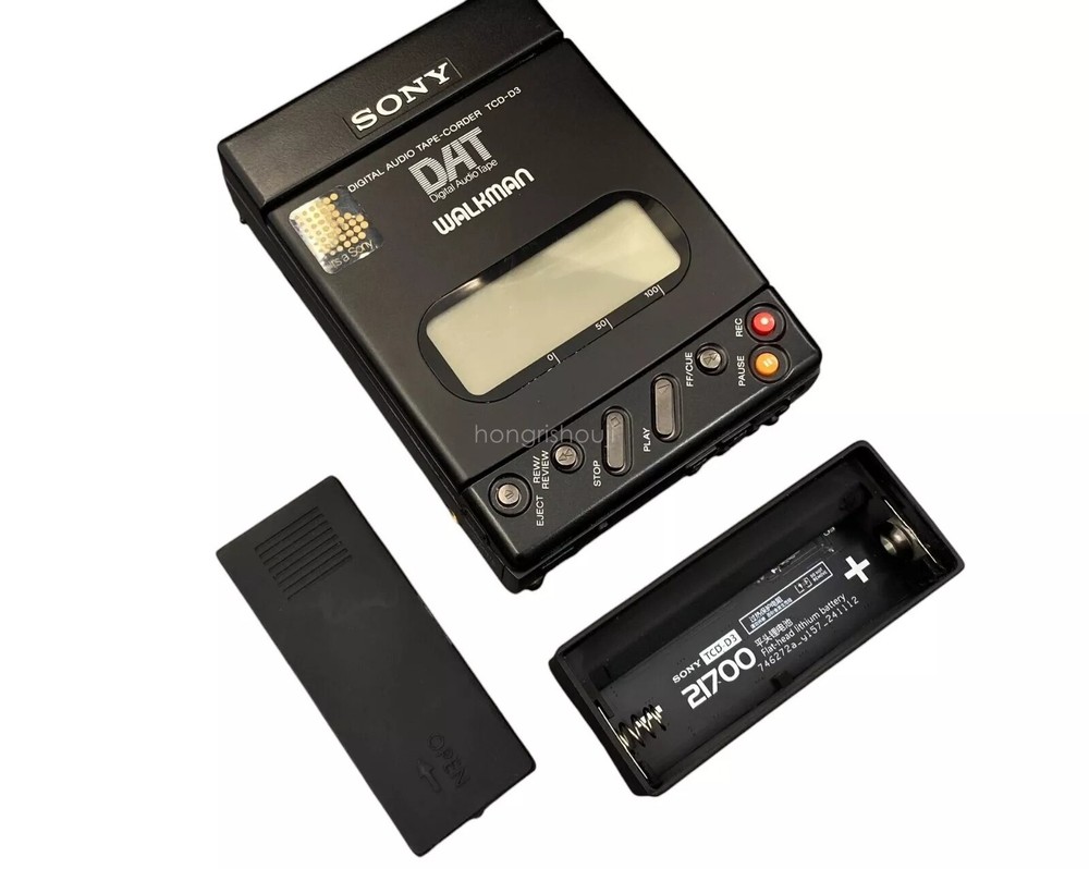 USBC Rechargeable Battery Case Attachment For SONY TCD-D3 （DAT ）
