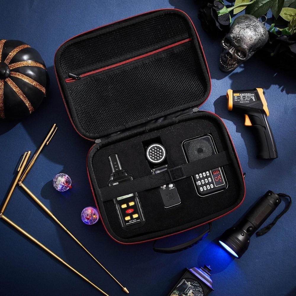 Paranormal Investigation Kit - UV Flashlight, Thermometer