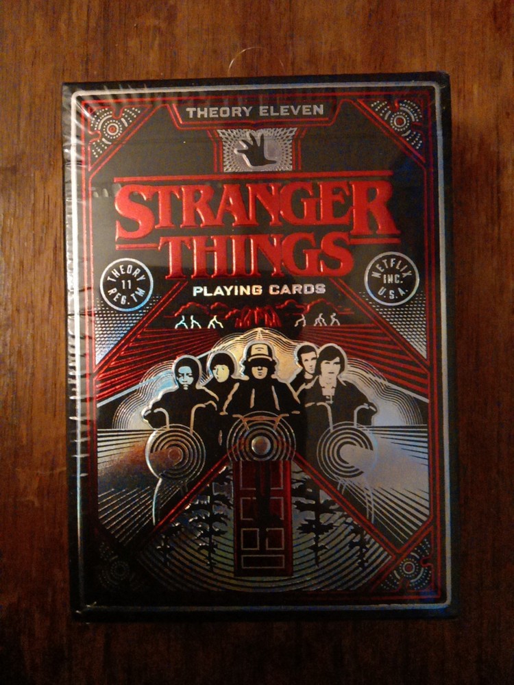 STRANGER THINGS PLAYING CARDS THEORY 11 New/Sealed