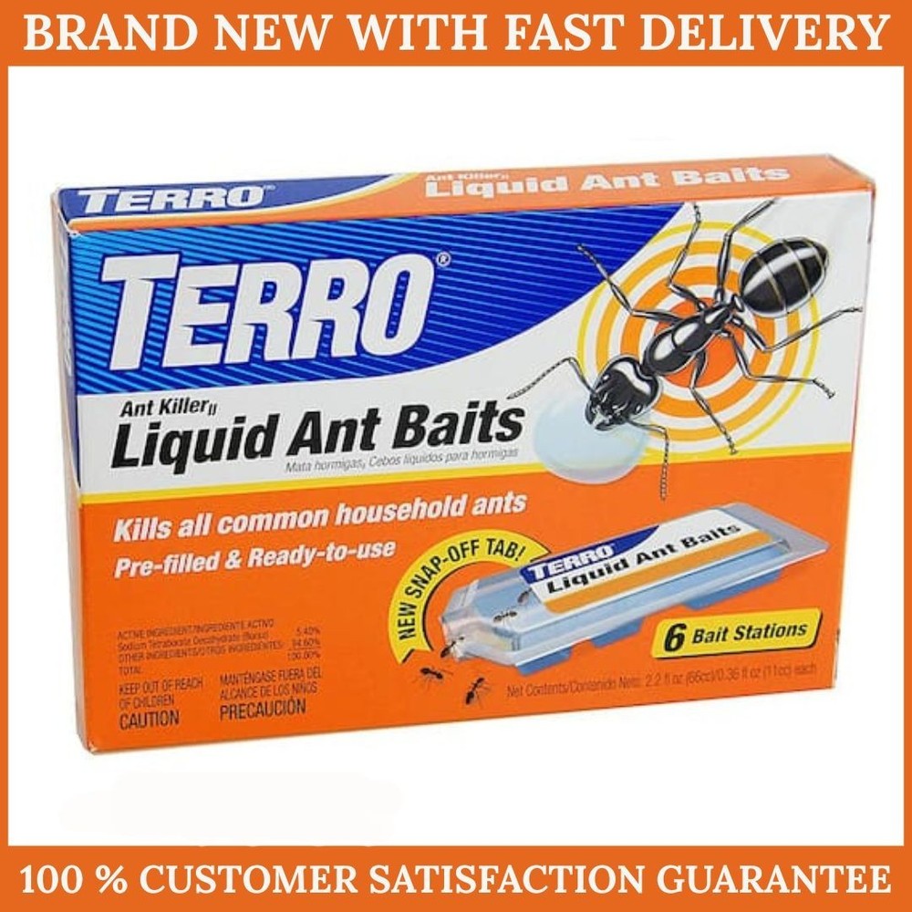 TERRO Indoor Liquid Ant Killer Baits (6-Count)