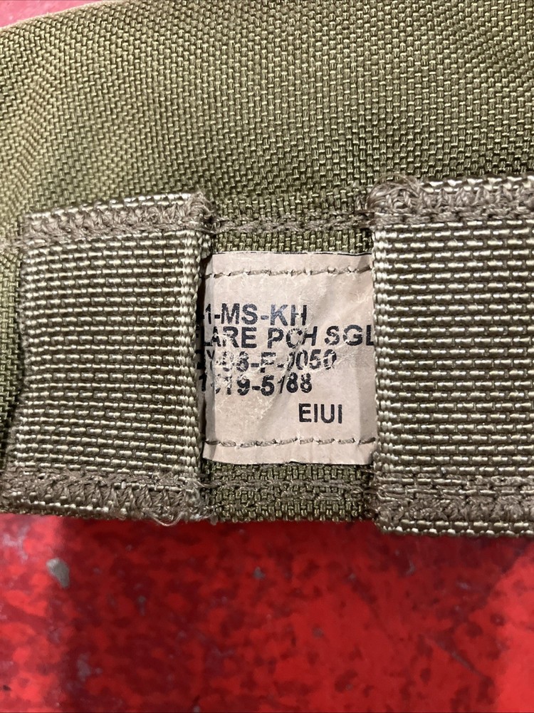 US Army Eagle Industries Pop Flare Single Pouch PFC/U-1-MS-KH