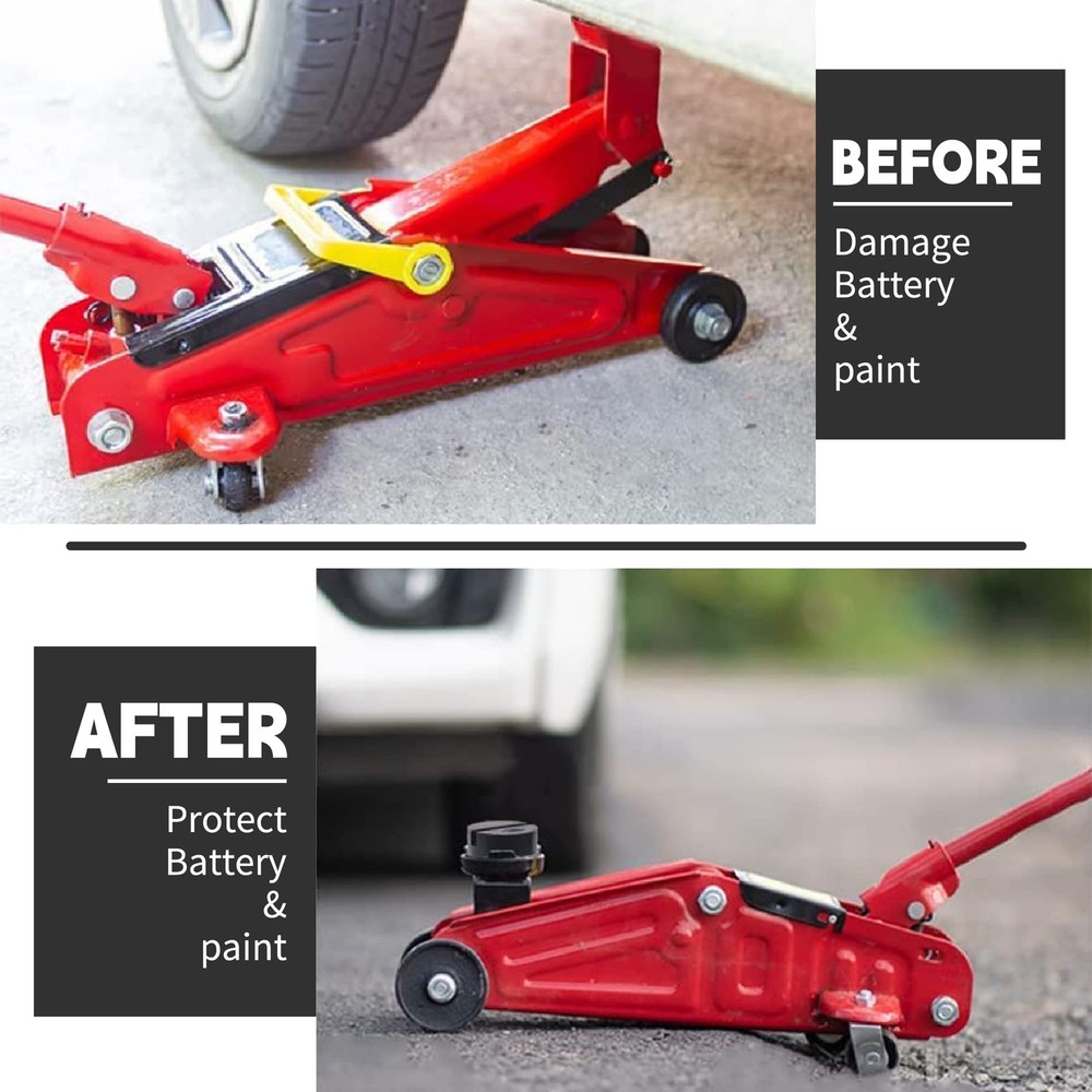 DEDC Floor Jack Pad Universal Stand Rubber Pinch 1 PC,