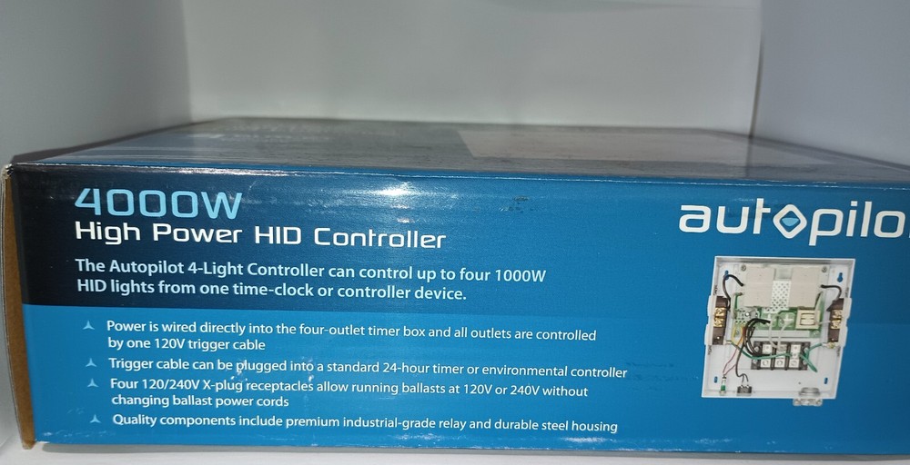 AutoPilot 4 Light Controller APCL4DX (120/240V) 4000 watt HID Controller