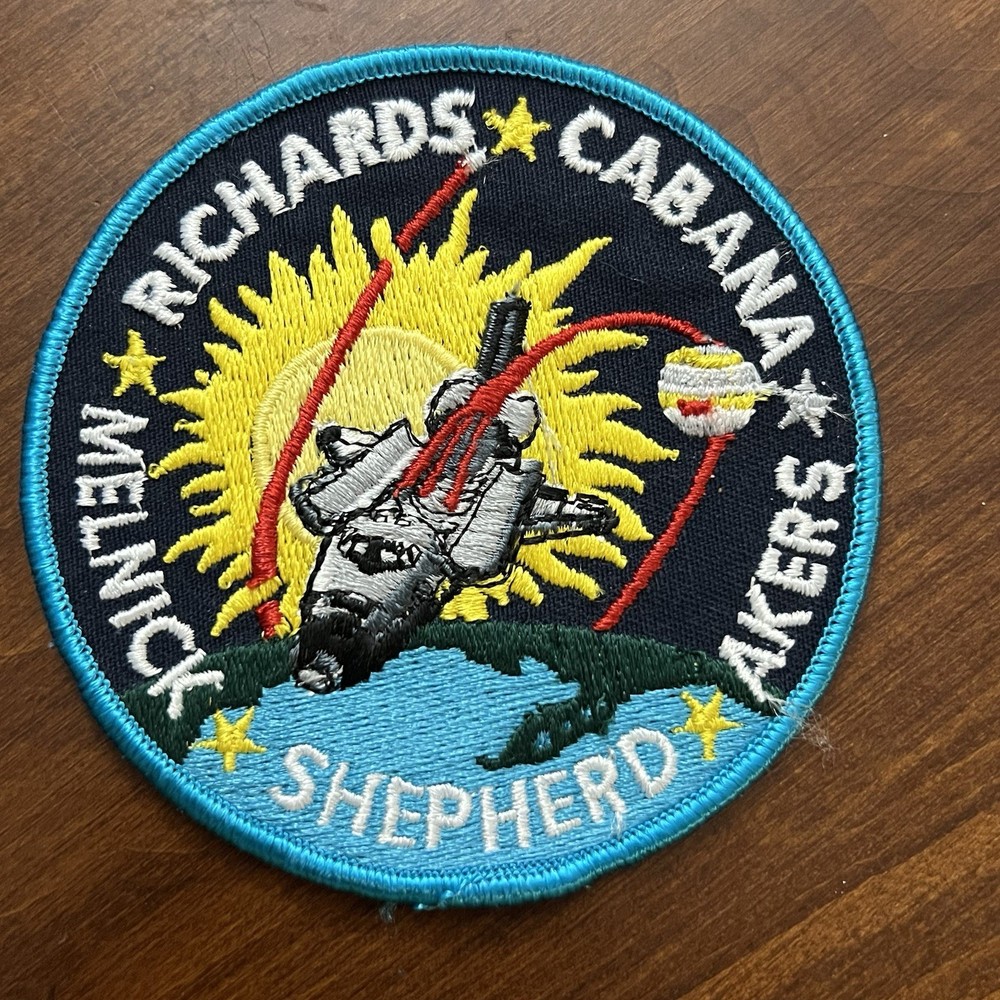 STS-41 Space Shuttle Discovery Patch - 1990 - ESA - IUS - PAM-S