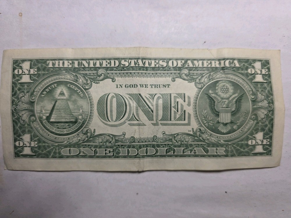 $1.00 US Currency 2017 Error