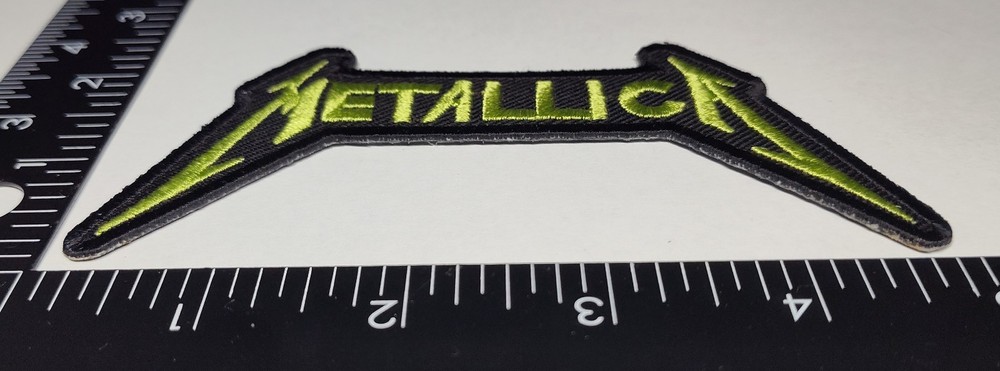 Metallica patch Metallic Band Patch Iron On Sew On Patch High Quality Patch