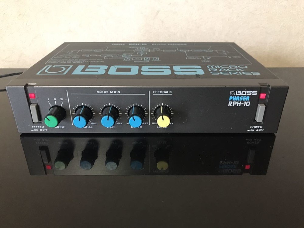 BOSS RPH-10 Phaser Micro Rack Guitar Effects Unit used