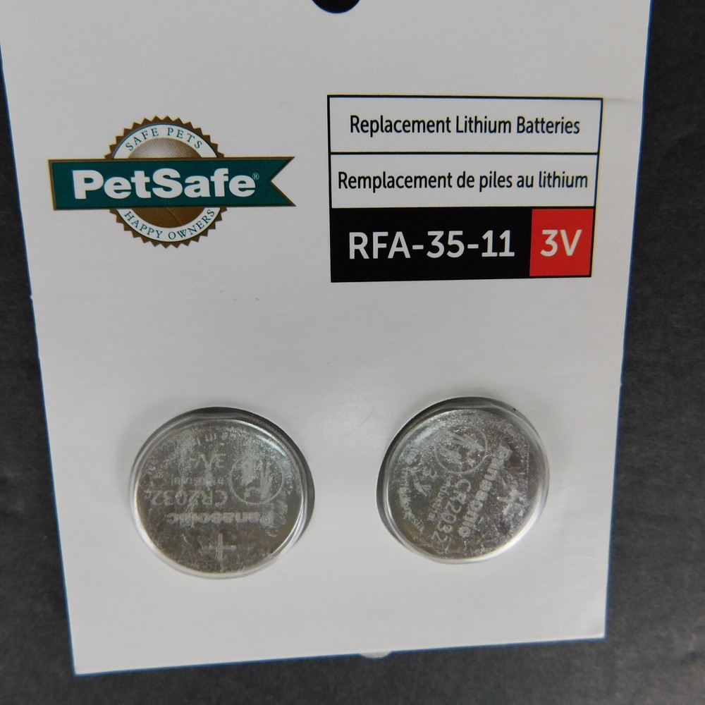 (4) Petsafe Replacement Lithium 3V Batteries RFA-35-11 Compatible PetSafe Collar