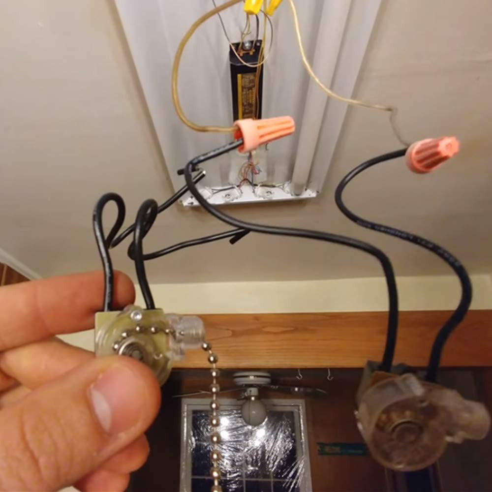 Pull Chain Switch Zing Ear ZE-109 Ceiling Fan Switch Ceiling Fan Light Lamp Repl