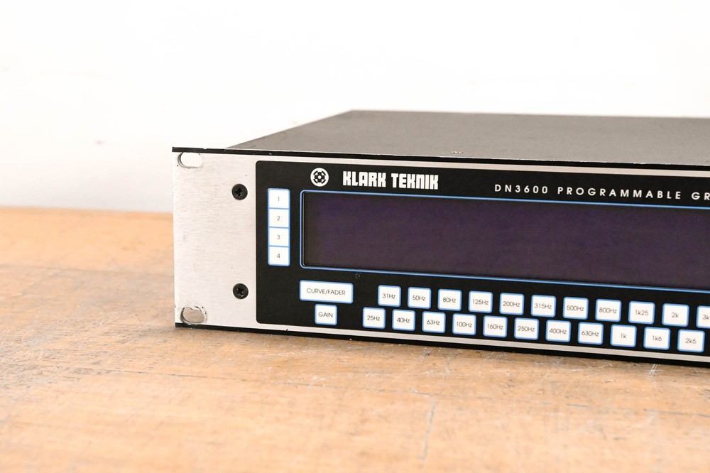 Klark Teknik DN3600 Programmable Graphic Equalizer CG01XTQ