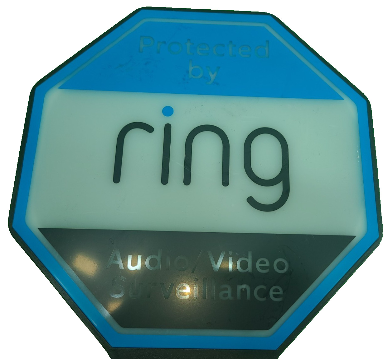 Ring Solar Security Sign Illuminated & Solar Powered (sign only)