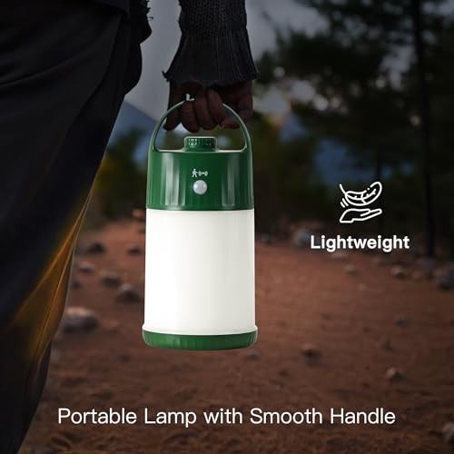 Upgraded Motion Sensor Night Light with 4 Adjustable Brightness Green