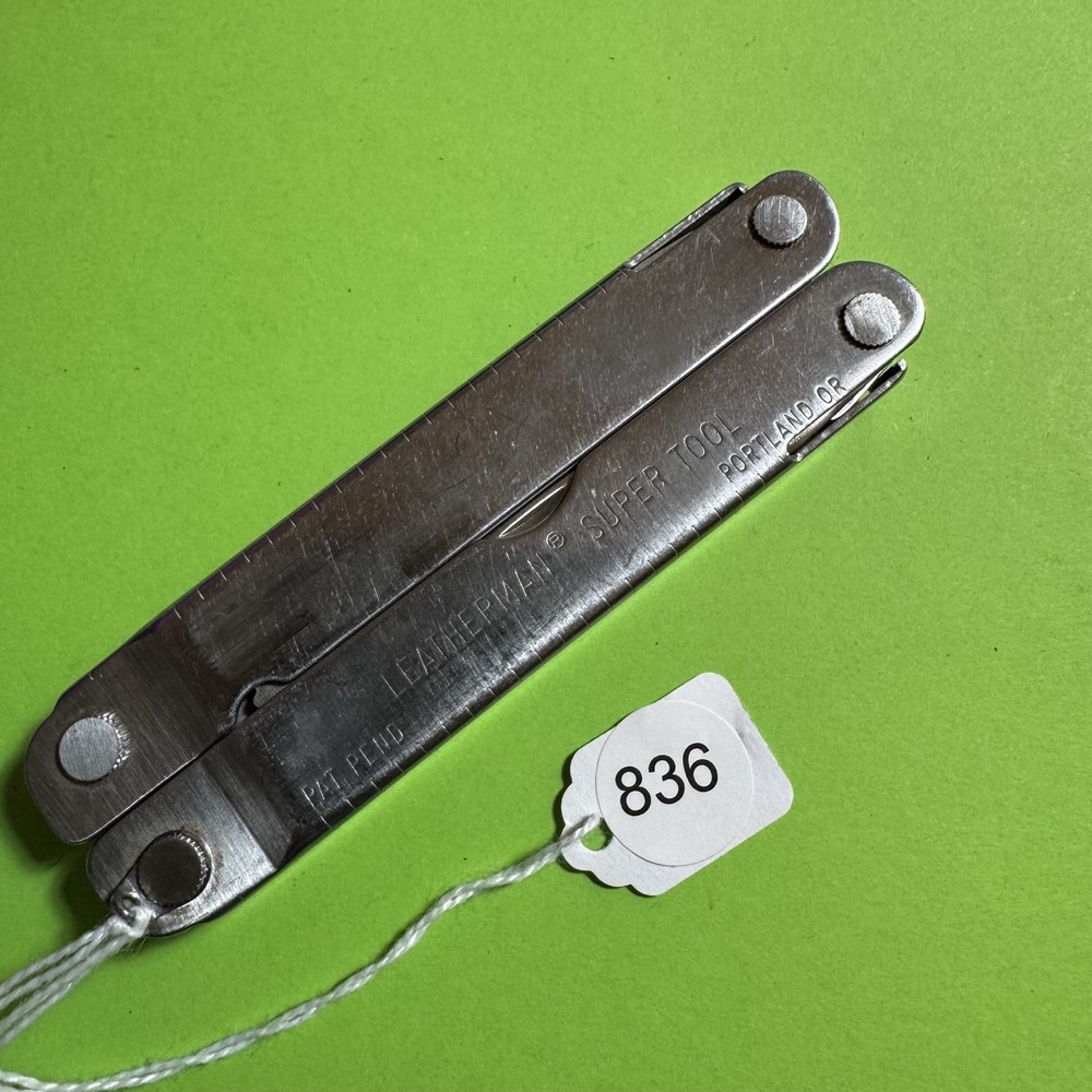 Leatherman Super Tool Plier Multi Tool Pocket Knife Stainless EDC #852