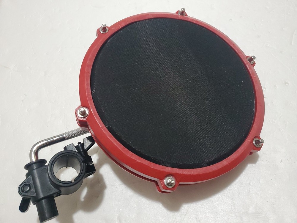 Alesis Nitro MAX 8" Mesh Single Zone Electronic Tom Pad Red