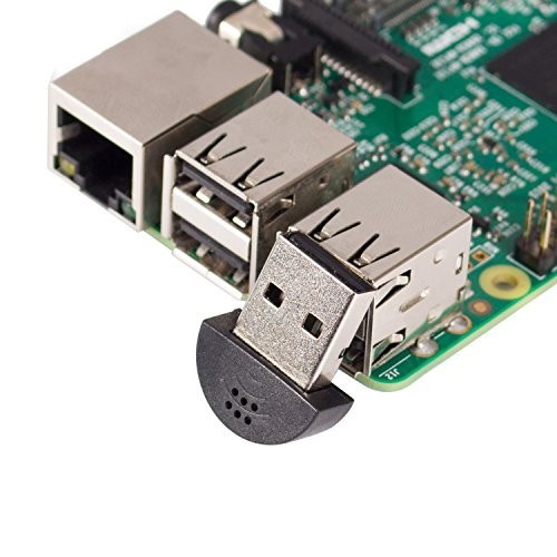 USB 2.0 Mini Microphone for Raspberry Pi 4/3B+ Laptop Desktop PC Skype