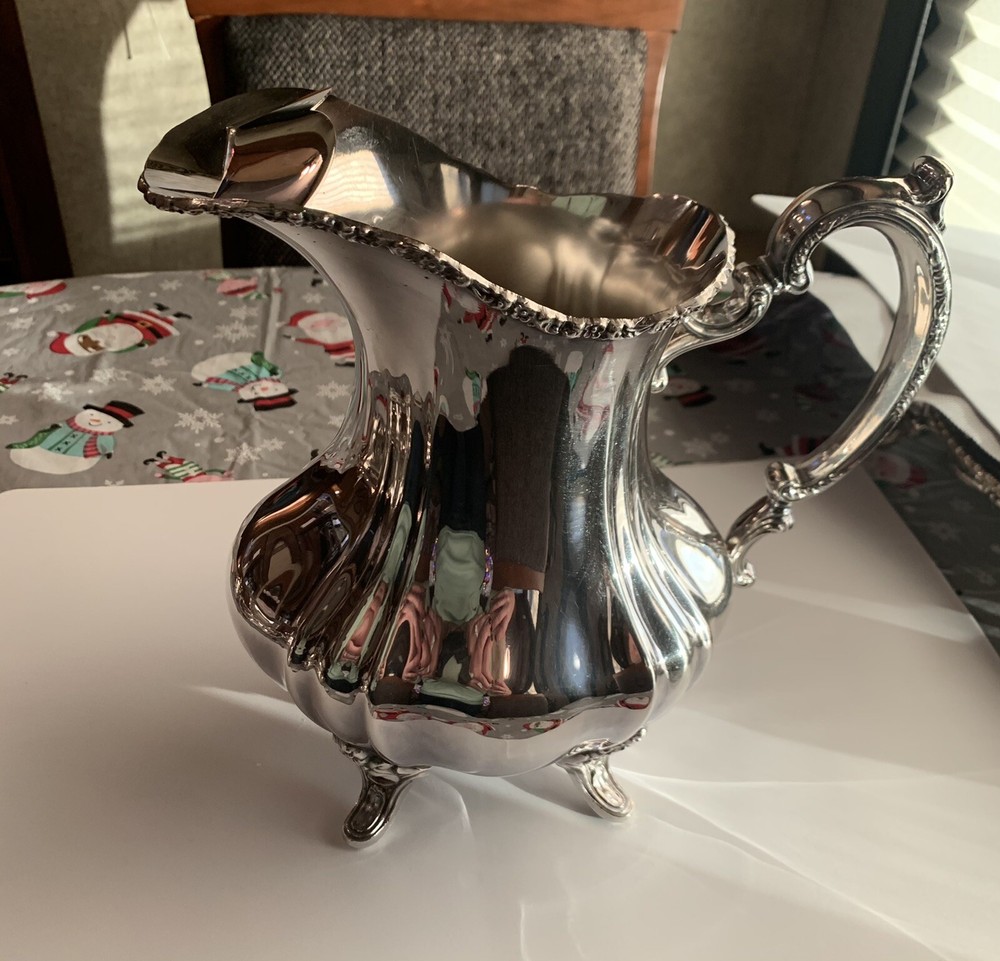 Elegant Wallace Large Silver Water Pitcher