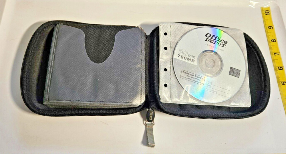 Laserline CD DVD Holder With Mixed Empty CDs