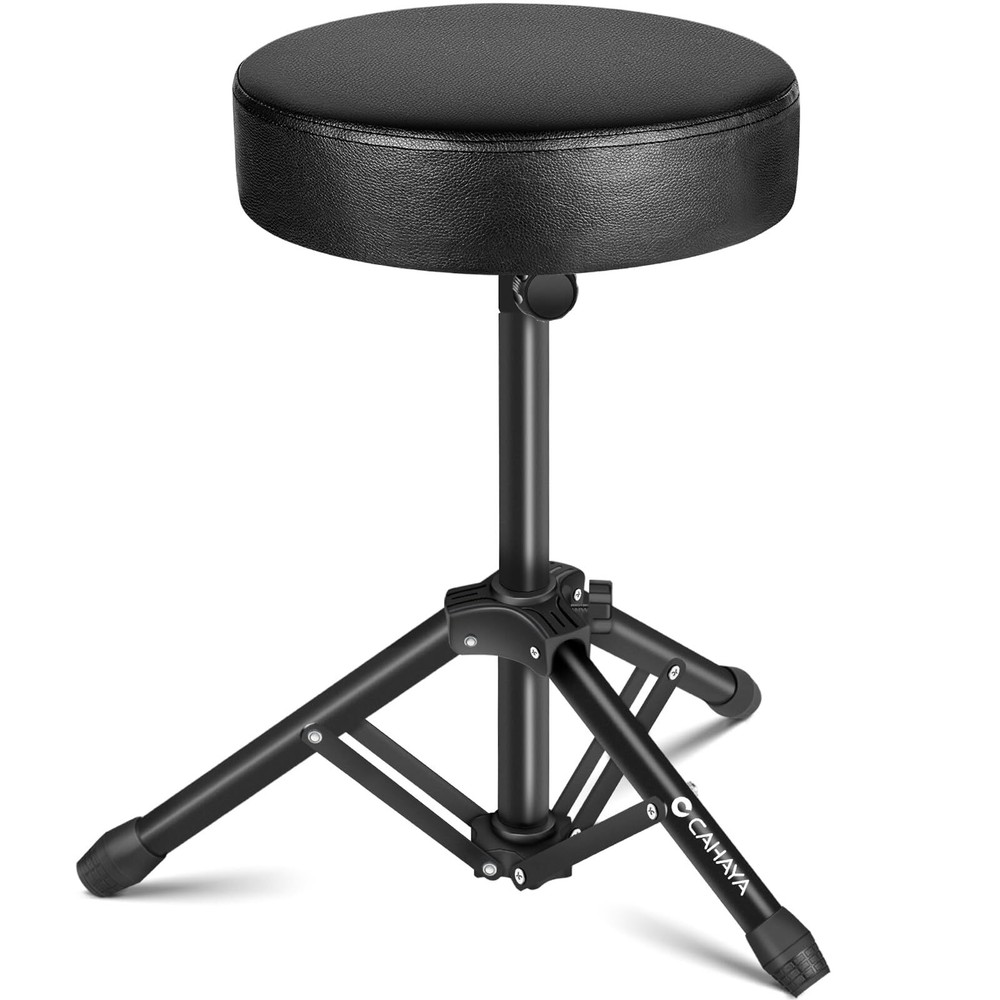 Drum Throne Height Drum Stools Padded Drum Seat Folding Universal Drum Chair ...