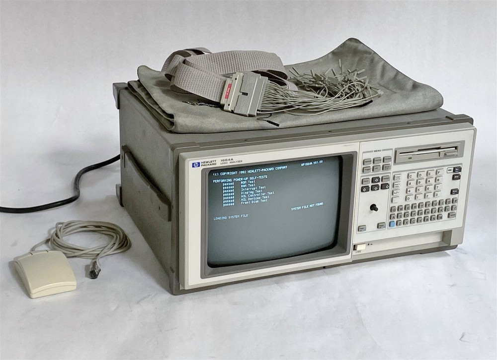 HP Agilent Keysight 1664A 34-Channel Benchtop Logic Analyzer