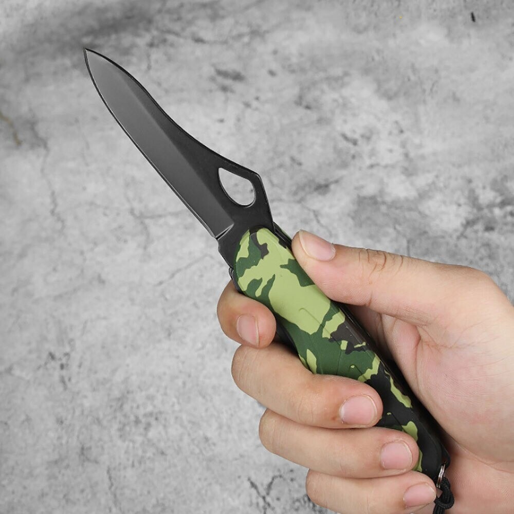 Folding Army Military Pocket Survival Bug Out Bush Knife Blade Multi Function