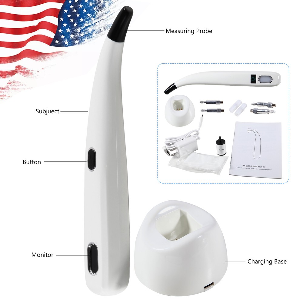 Monitor Osseointegration RFA Inplant Stability Test Unit Cordless Dental