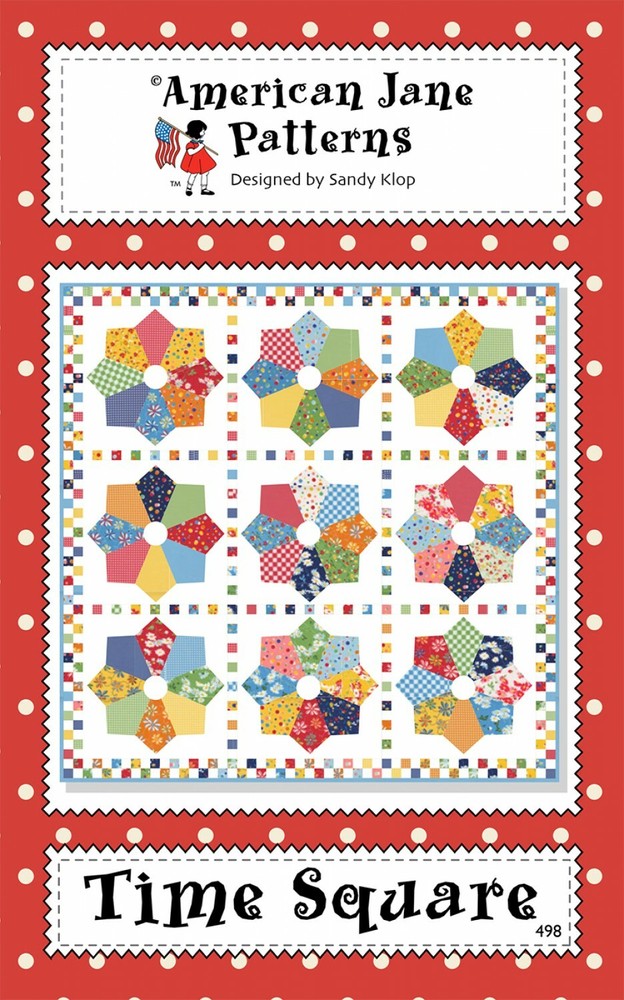 Time Square Quilt Pattern by American Jane Layer Cake Friendly 51" X 51"
