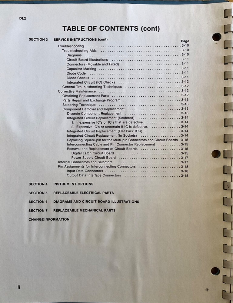 Tektronix DL2 Digital Latch Instruction Manual 1977
