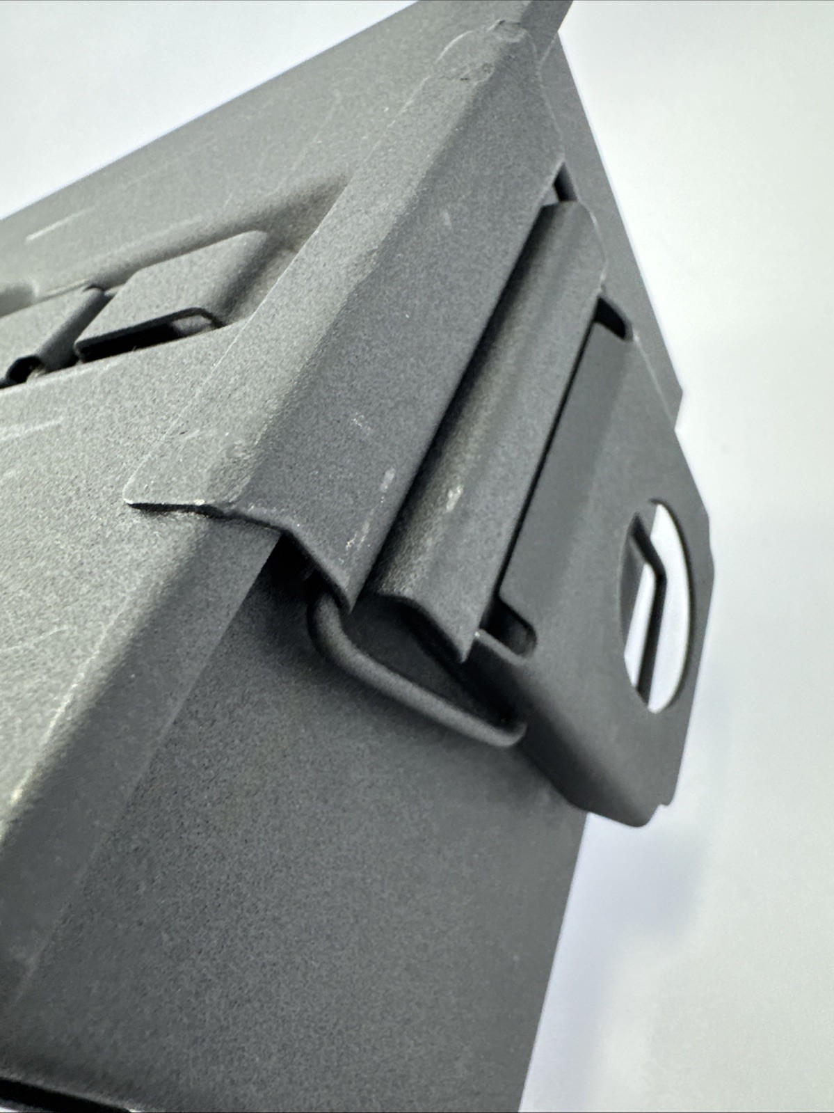 Stealth Tactical Small Bsa Metal Military Ammo Canister 7 1/2 X 5 1/2