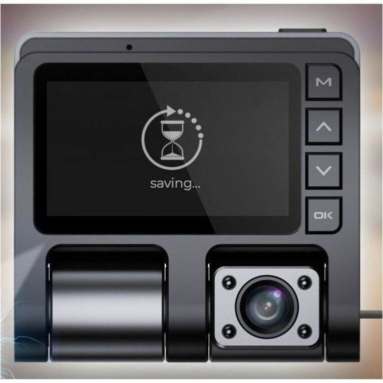 GekoGear Front/Rear Dashcam With Display