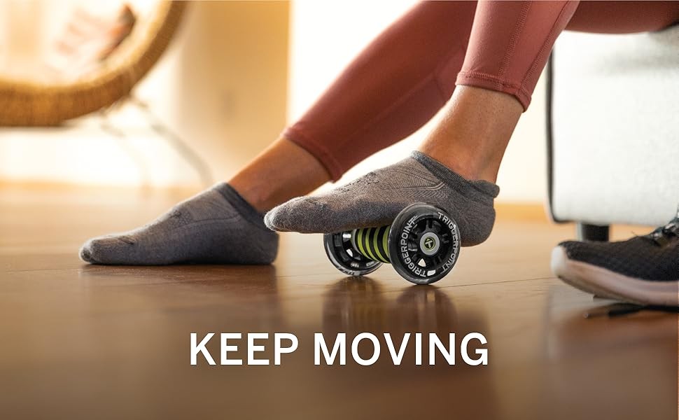 TRIGRPOINT Performance Nano LTE Foot Roller Massa Roller for Deep