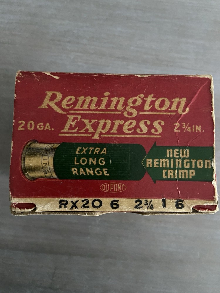 Remington Shotshell Box Vintage