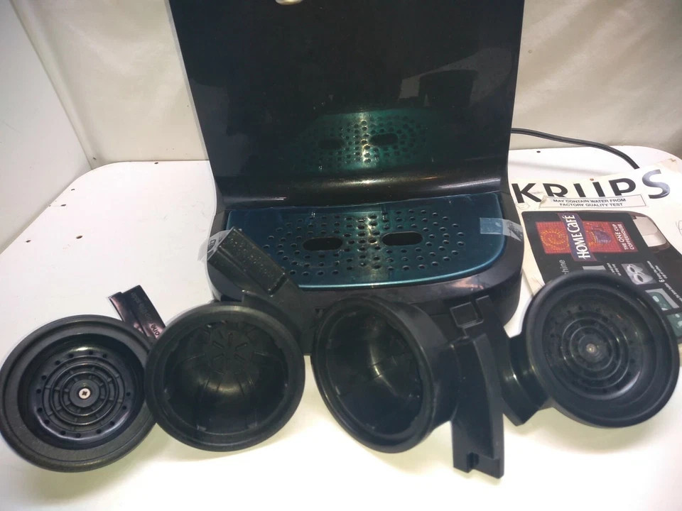 Krups Home Cafe Pod Coffee Maker Single Serve Drink Machine