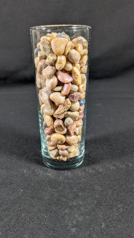 Narmada River polished mixed river pebbles over 100 pieces